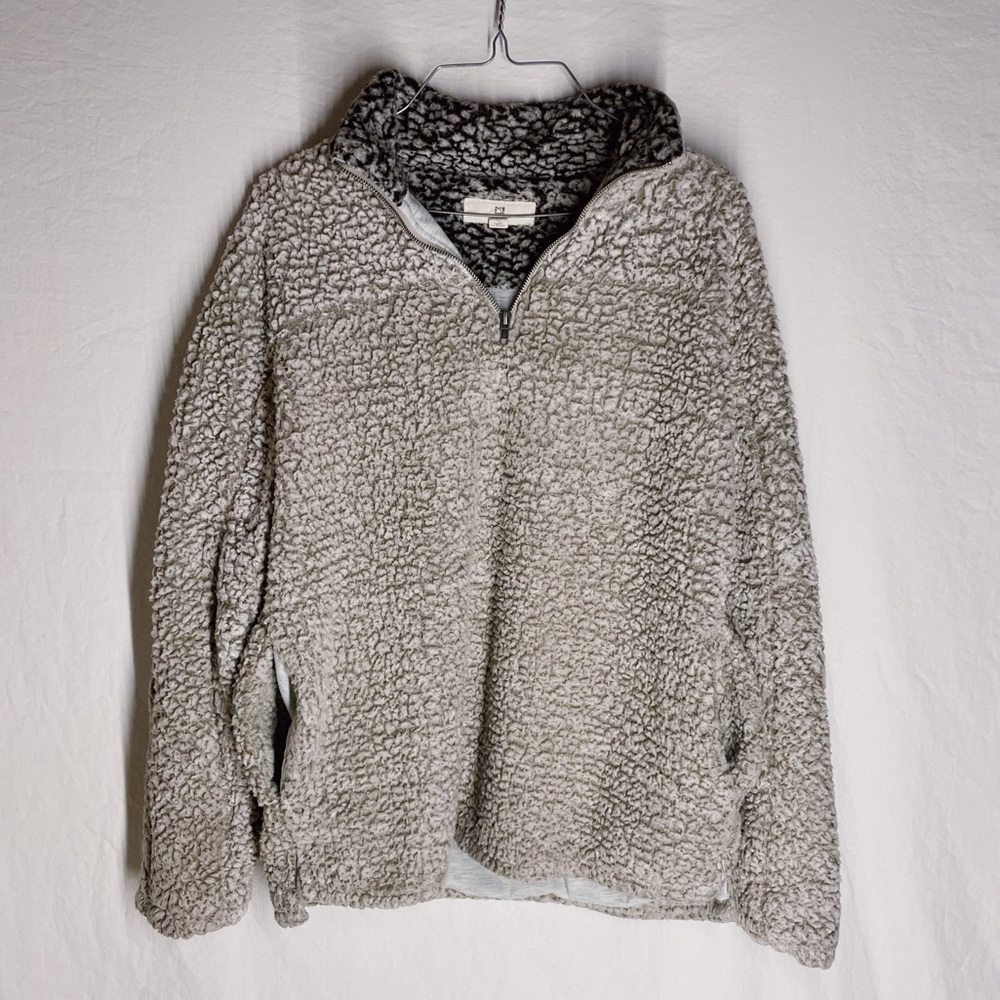 Thread + Supply Quarter Zip Fleece Pullover